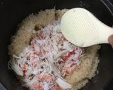 炊飯器で本格カニご飯作り方6写真