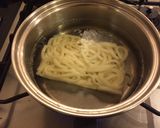 5分で！簡単！明太キムチクリームうどん作り方1写真