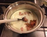 5分で！簡単！明太キムチクリームうどん作り方3写真