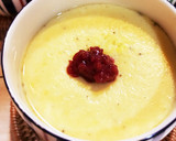 クリームコーンスープの茶碗蒸し♪簡単♪作り方3写真