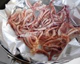 簡単♪おつまみ！イカげそのみりん醤油焼き作り方2写真
