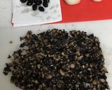 お正月余りの黒豆であんぱん作り方6写真
