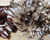 ほうれん草と蒟蒻と鶏ささみのお吸い物風♪作り方1写真