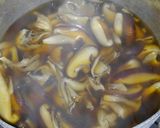 ほうれん草と蒟蒻と鶏ささみのお吸い物風♪作り方5写真