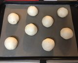 お正月余りの黒豆であんぱん作り方7写真