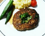 簡単！時短！ふんわり豆腐ハンバーグ作り方7写真