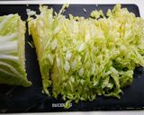 簡単！ポカポカわさび漬け☆むね肉炒め作り方2写真