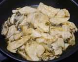 簡単！ポカポカわさび漬け☆むね肉炒め作り方3写真