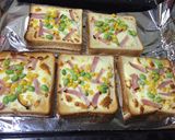 食パンdeカラフルチーズパン作り方3写真