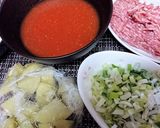 絶品ソース【ひき肉たっぷり芋チリソース】作り方6写真