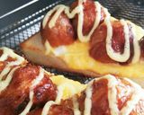 たません風♪たこせん味♪たこ焼きトースト作り方2写真