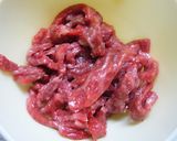 牛肉と茄子のオイスターカレー炒め作り方1写真