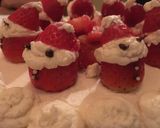 生クリームにゼラチンで♡簡単いちごサンタ作り方6写真