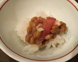 納豆とまぐろのご飯作り方1写真