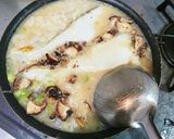 お餅でとろ～り薬味たっぷり鱈の大根入り粥作り方3写真
