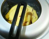 簡単☆豆乳入りリンゴのホットケーキ作り方5写真