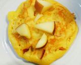 簡単☆豆乳入りリンゴのホットケーキ作り方8写真
