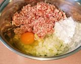 リードでヘルシーに♪チーズつくね作り方3写真