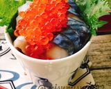 簡単☆しめ鯖いくら丼作り方4写真