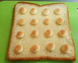 卵ボーロとチーズのトースト作り方2写真