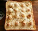 卵ボーロとチーズのトースト作り方4写真