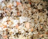 シャケの味ご飯☆おにぎり作り方6写真
