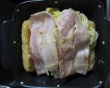 ベー白菜、お揚げのチーズ焼き作り方5写真