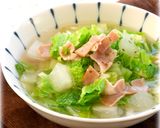 白菜たっぷり★和風ミネストローネ★作り方4写真