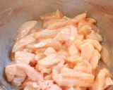 ＊やわらか鶏むね肉の青椒肉絲＊作り方2写真