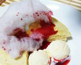 カフェ風♪コットンキャンディーパンケーキ作り方5写真