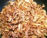 牛肉とゴボウの甘辛煮(佃煮風)作り方3写真