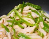 ＊やわらか鶏むね肉の青椒肉絲＊作り方5写真