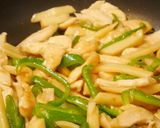 ＊やわらか鶏むね肉の青椒肉絲＊作り方6写真