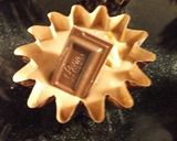 プチチョコカップケーキ　クリチ＆くるみ作り方10写真