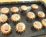 プチチョコカップケーキ　クリチ＆くるみ作り方11写真