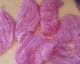 鶏胸肉のカレーチーズかりかり焼き♪♪♪作り方1写真