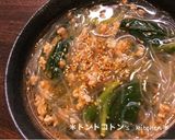 味噌ラーメン風★豚&もやしスープ作り方4写真