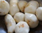 里芋と油揚げの煮物作り方1写真
