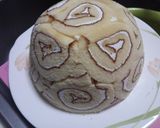 ロールケーキ de ドームケーキ♪作り方7写真
