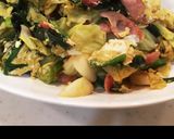 レポ感謝！5分簡単キャベツと卵の野菜炒め作り方11写真