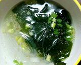 ☆即席☆ウチの子大好き わかめ春雨スープ作り方3写真