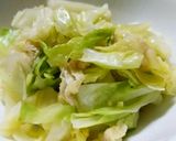 本だしと塩コショウでキャベツのレンジ蒸し作り方5写真