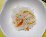 らっきょ酢で混ぜるだけ 干し柿の柿なます作り方4写真