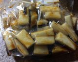 大根切って合わせ調味料に入れる醤油漬け作り方3写真