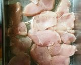油カット 焼きチキン南蛮作り方1写真