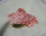 簡単絶品！ひきわり納豆と豚ひき肉の春巻き作り方3写真