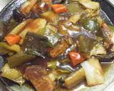 豚角煮で野菜煮込み作り方4写真
