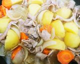 生姜W使い♪簡単ぽかぽか豚バラ肉じゃが作り方4写真