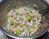 コリコリ♪鶏挽き肉とタケノコの巾着含め煮作り方5写真