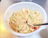簡単！男飯！たこ入り鶏団子作り方4写真